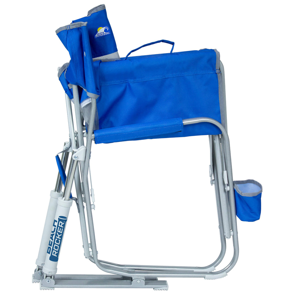 Patented Spring-Action Beach Rocker Bundle - Choice 773 - Patented Spring-Action Rocking Chair for Camping Detail