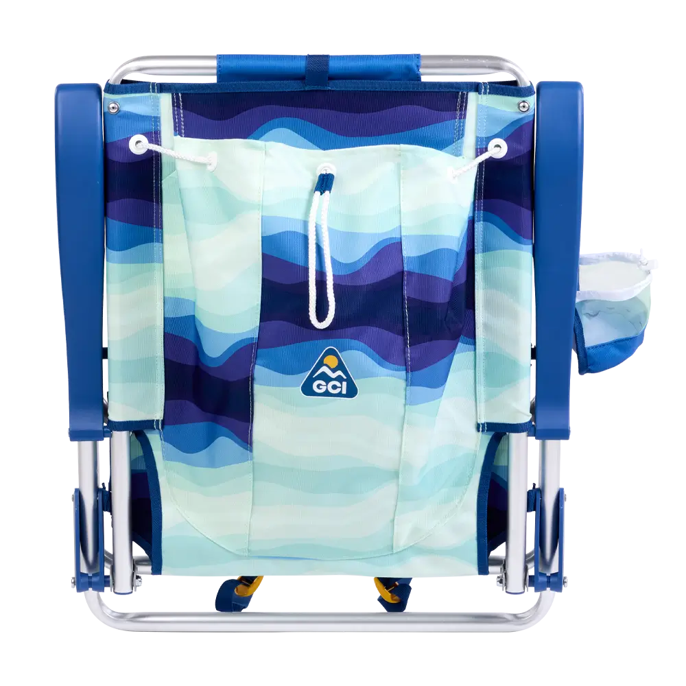 Rust-Resistant Aluminum Backpack Beach Chair - Choice 709 - Rust-Resistant Aluminum Sand-Friendly Lounge Chair Detail