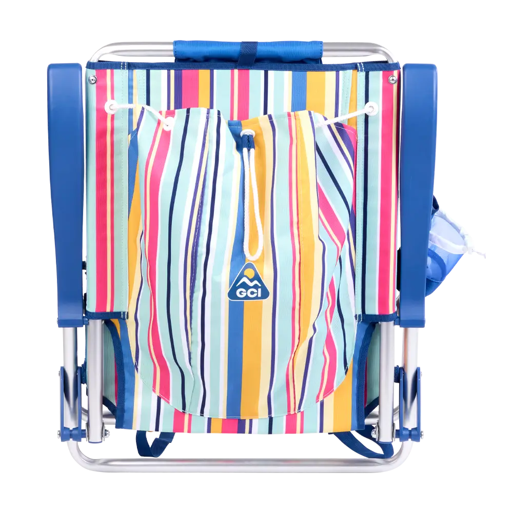 Rust-Resistant Aluminum Backpack Beach Chair - Choice 709 - Rust-Resistant Aluminum Sand-Friendly Lounge Chair Detail