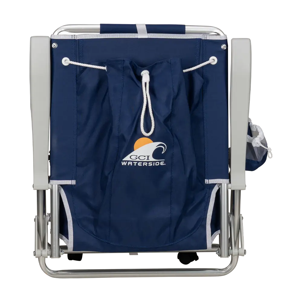 Rust-Resistant Aluminum Backpack Beach Chair - Choice 709 - Rust-Resistant Aluminum Sand-Friendly Lounge Chair Detail
