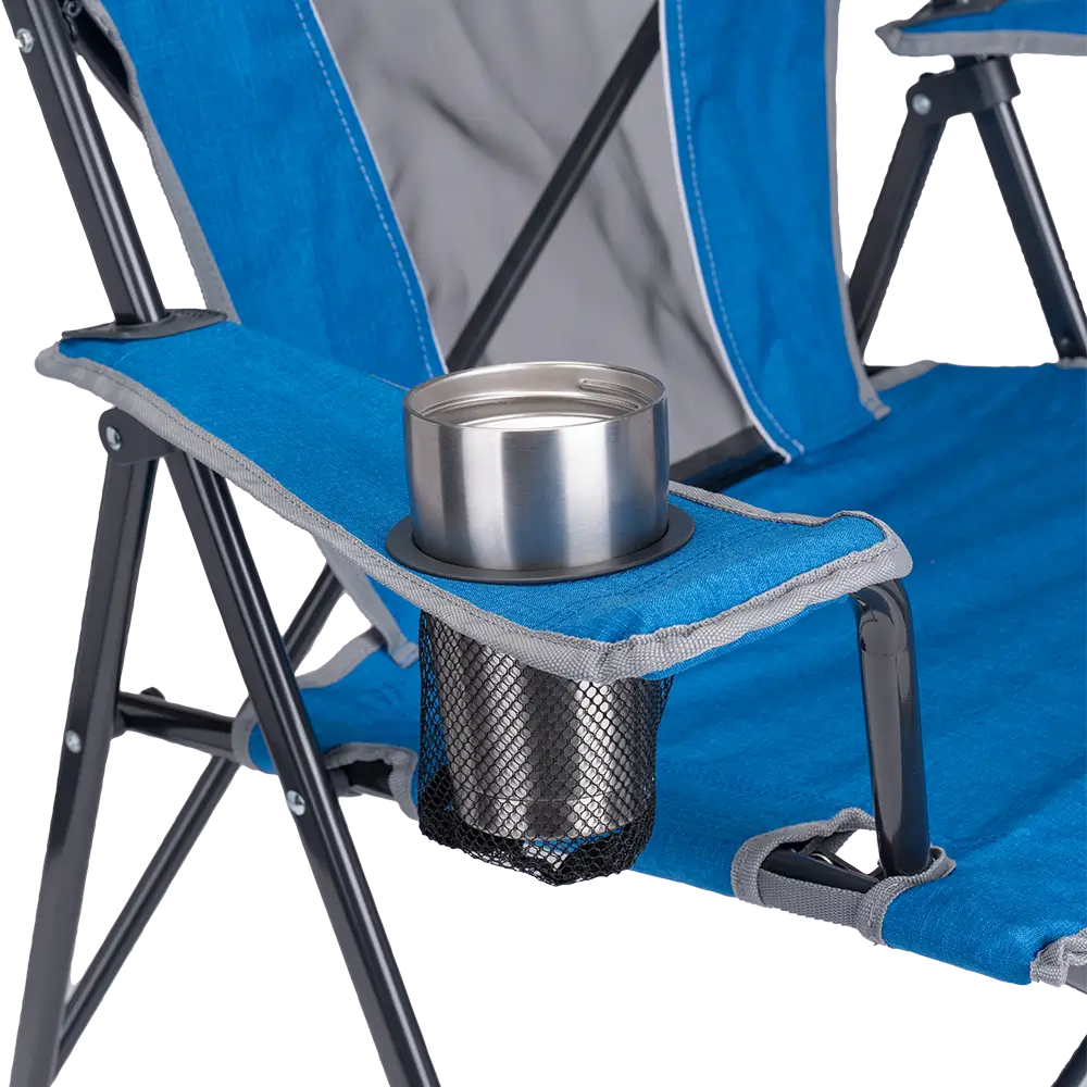 Ultra-Compact Comfort Quad Chair - Choice 989 - Space-Saving Micro-Folding Chair for Backpacking Detail