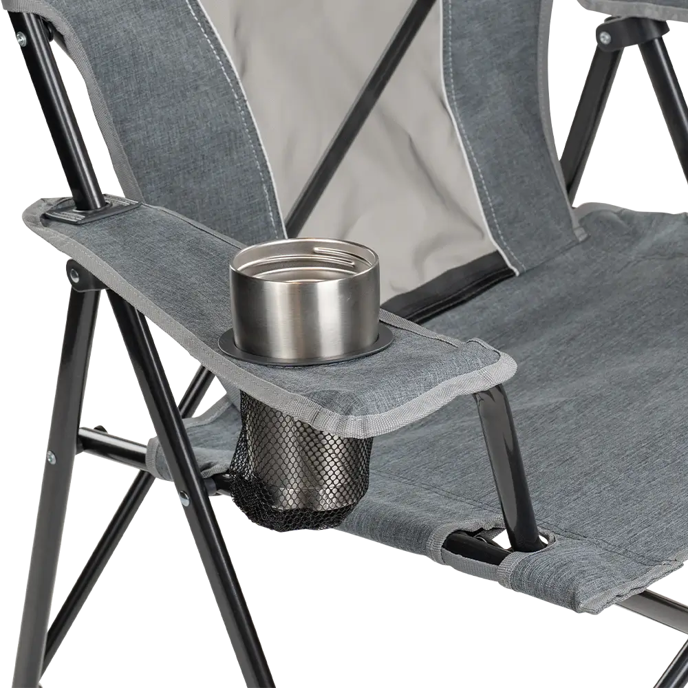Ultra-Compact Comfort Quad Chair - Choice 989 - Space-Saving Micro-Folding Chair for Backpacking Detail