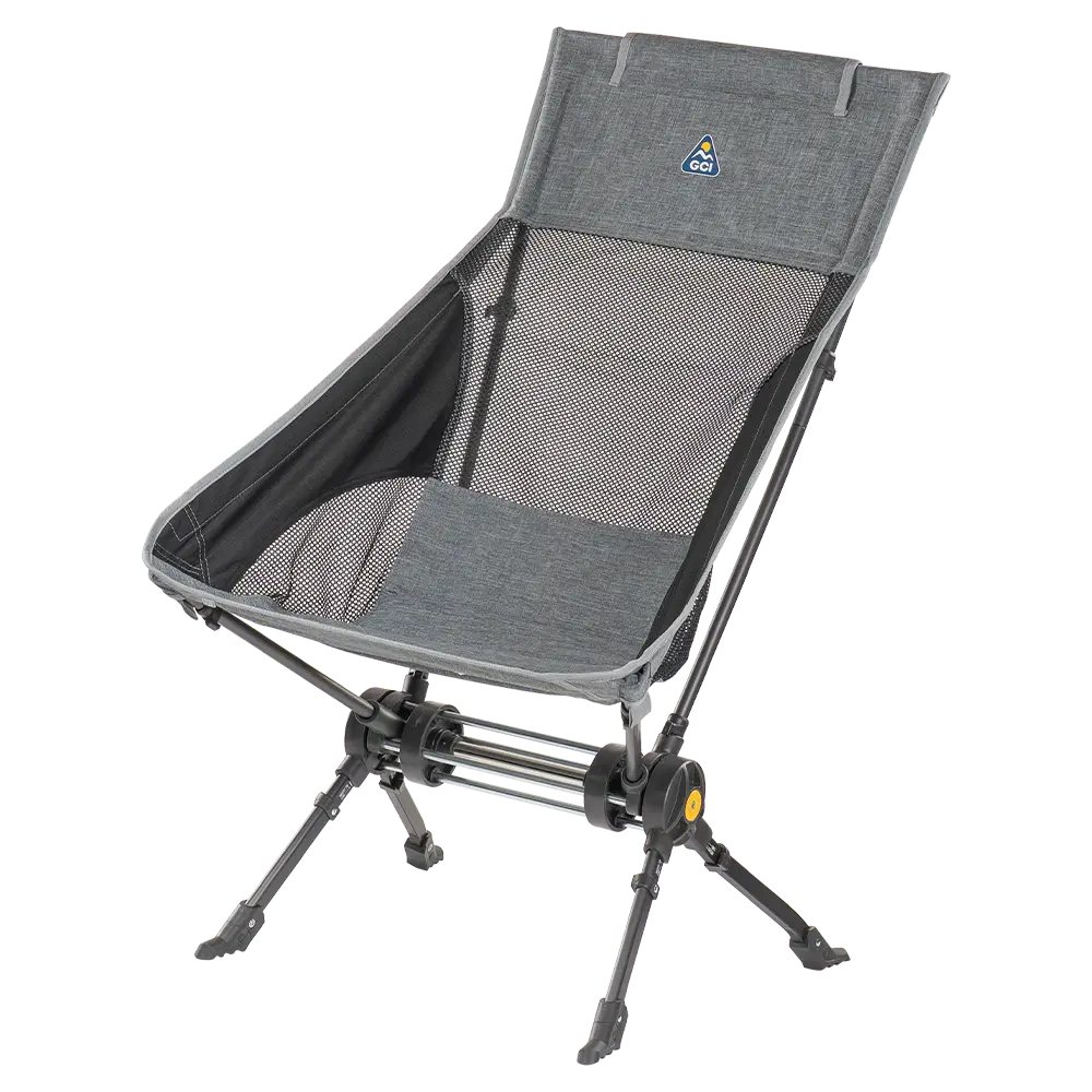 Heavy-Duty Freestyle ComPack Rocker - Choice 980 - Patented Spring-Action Rocking Chair for Camping Detail