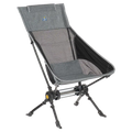 Heavy-Duty Freestyle ComPack Rocker - Choice 980 - Patented Spring-Action Rocking Chair for Camping - Heathered Pewter