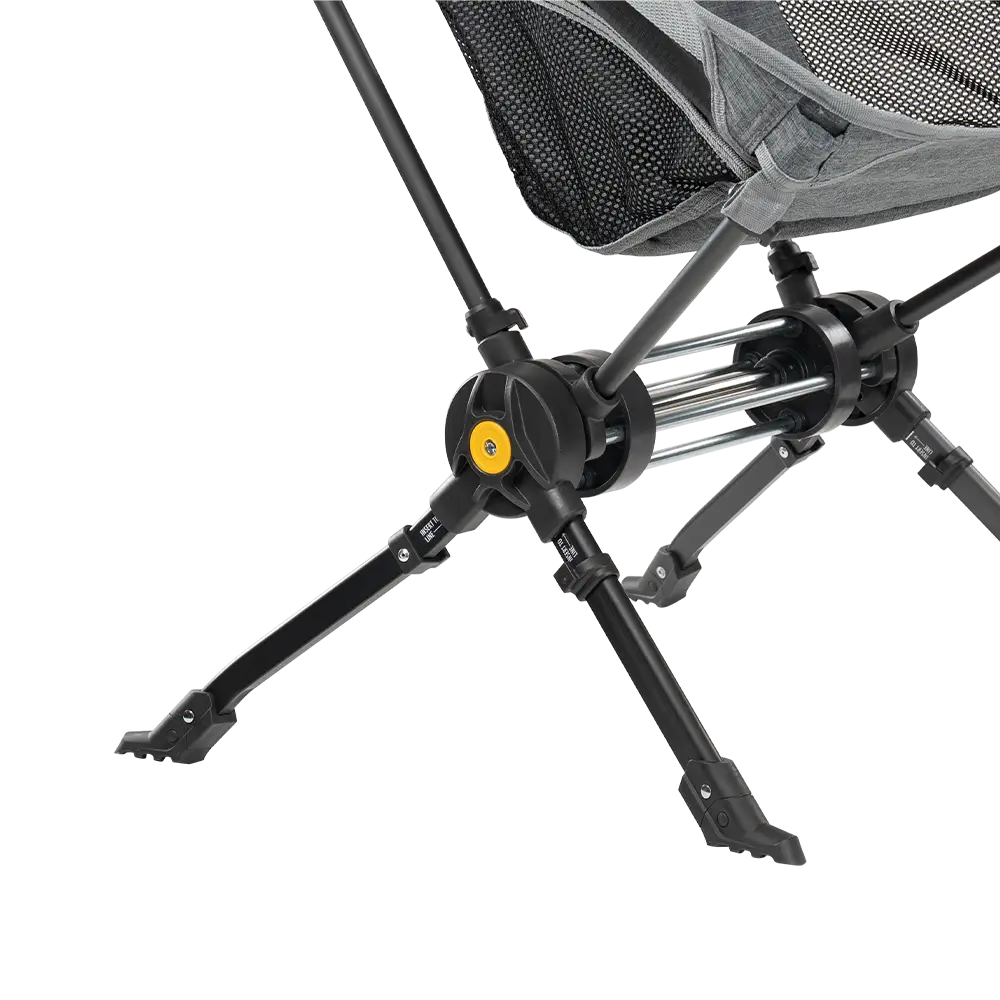 Heavy-Duty Freestyle ComPack Rocker - Choice 980 - Patented Spring-Action Rocking Chair for Camping Detail