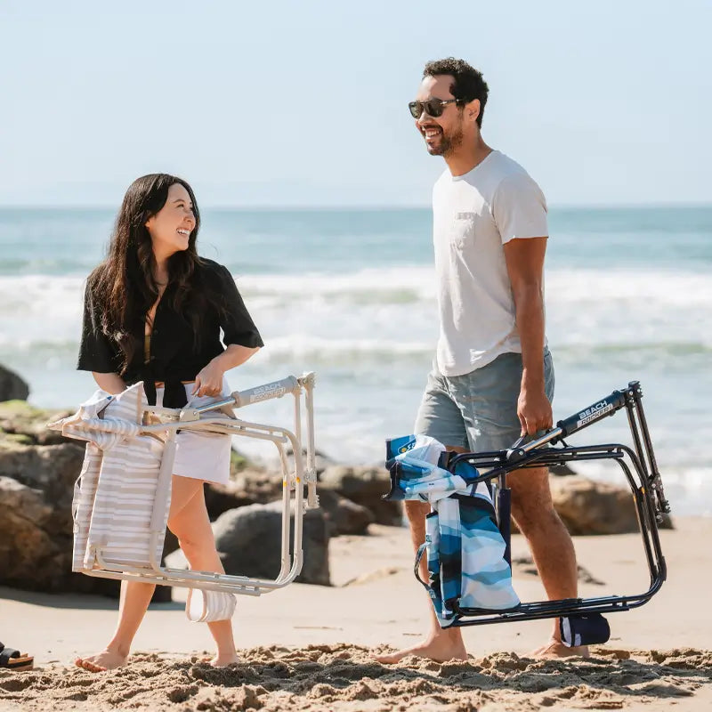 Premium All-Weather Beach Rocker - Choice 712 - Freestyle Rocker Portable Outdoor Folding Chair Detail