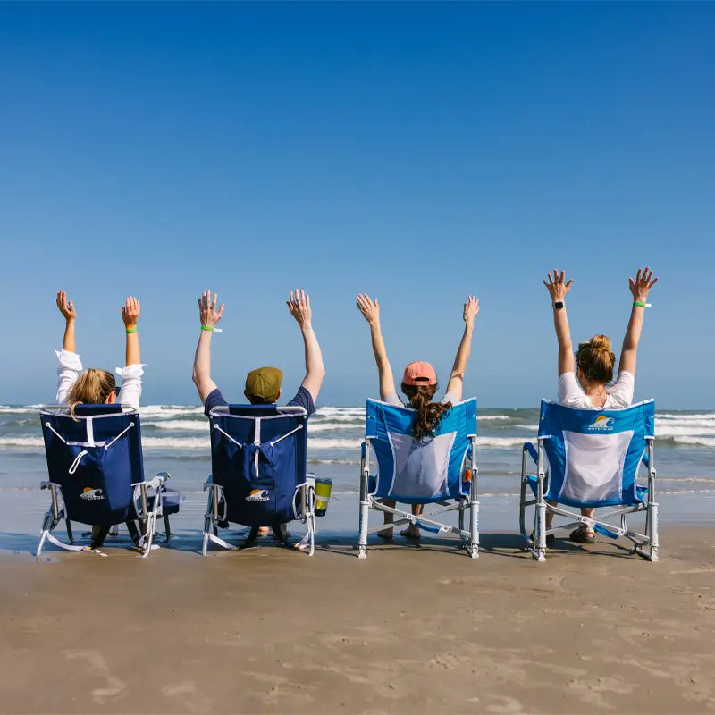 Premium All-Weather Beach Rocker - Choice 712 - Freestyle Rocker Portable Outdoor Folding Chair Detail