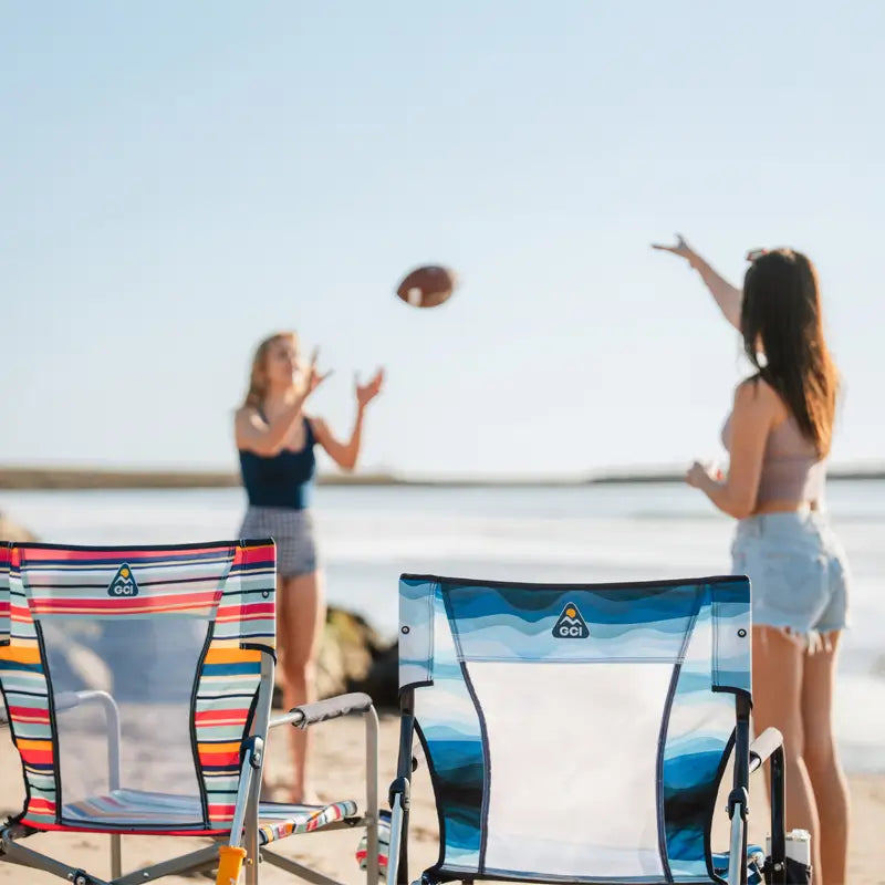 Premium All-Weather Beach Rocker - Choice 712 - Freestyle Rocker Portable Outdoor Folding Chair Detail
