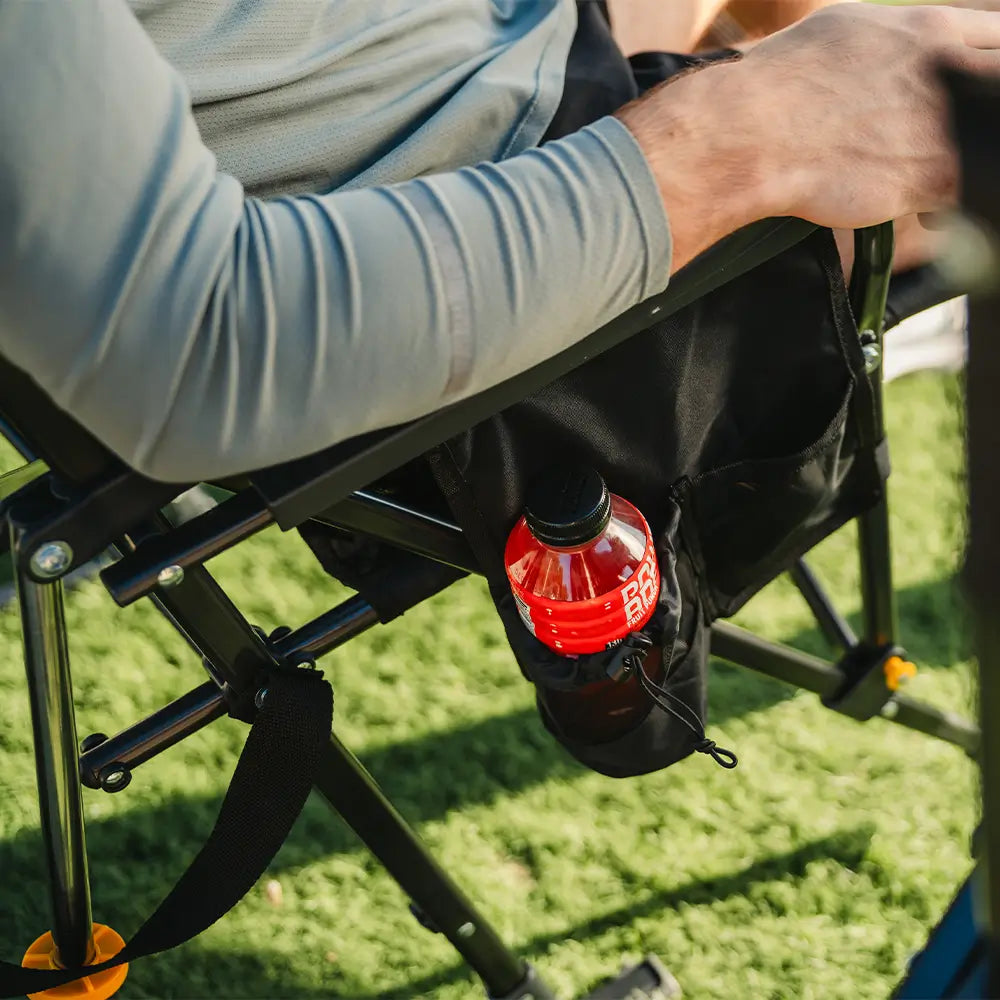 Luxury Camp BreezeRocker - Choice 504 - Freestyle Rocker Portable Outdoor Folding Chair Detail