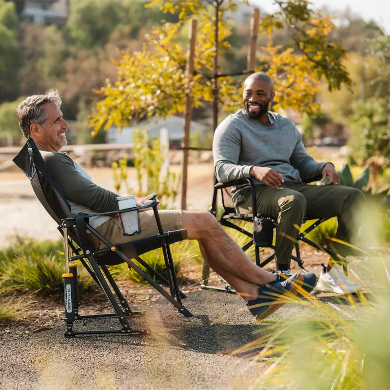 Heavy-Duty Freestyle Comfort Pro Rocker XL - Choice 107 - RoadTrip Rocker Smooth Motion Camp Chair Detail