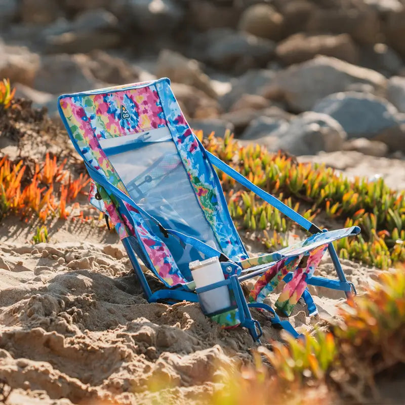 Backpack Travel Everywhere Chair 2 - Choice 656 - Rust-Resistant Aluminum Sand-Friendly Lounge Chair Detail