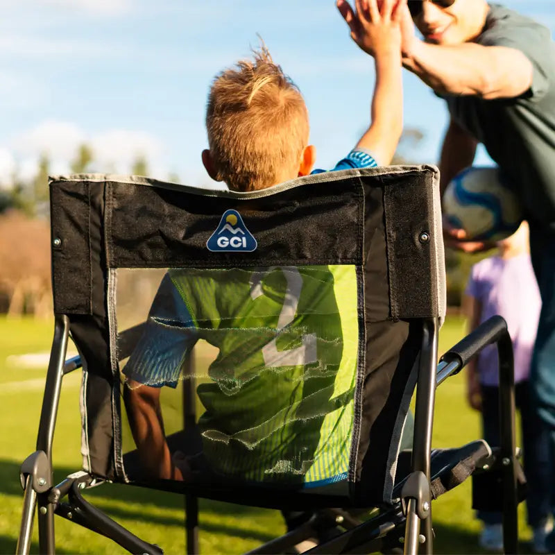 Smooth Motion Freestyle Rocker - Choice 711 - Freestyle Rocker Portable Outdoor Folding Chair Detail
