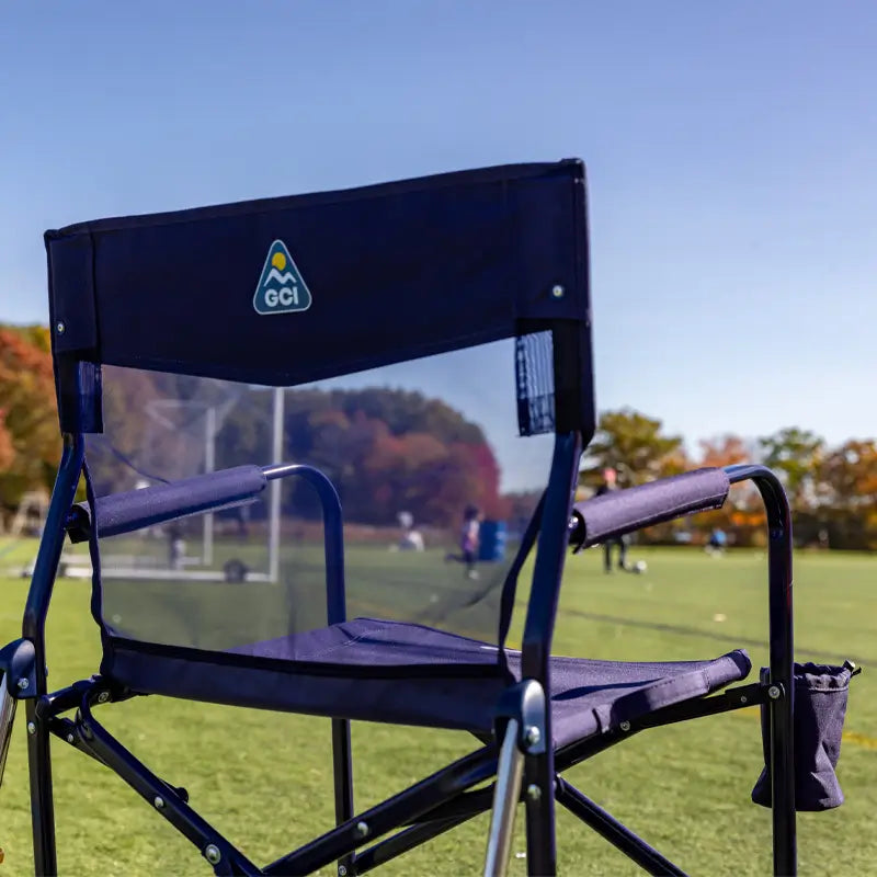 Patented Spring-Action Freestyle Rocker Elite - Choice 460 - Freestyle Rocker Portable Outdoor Folding Chair Detail