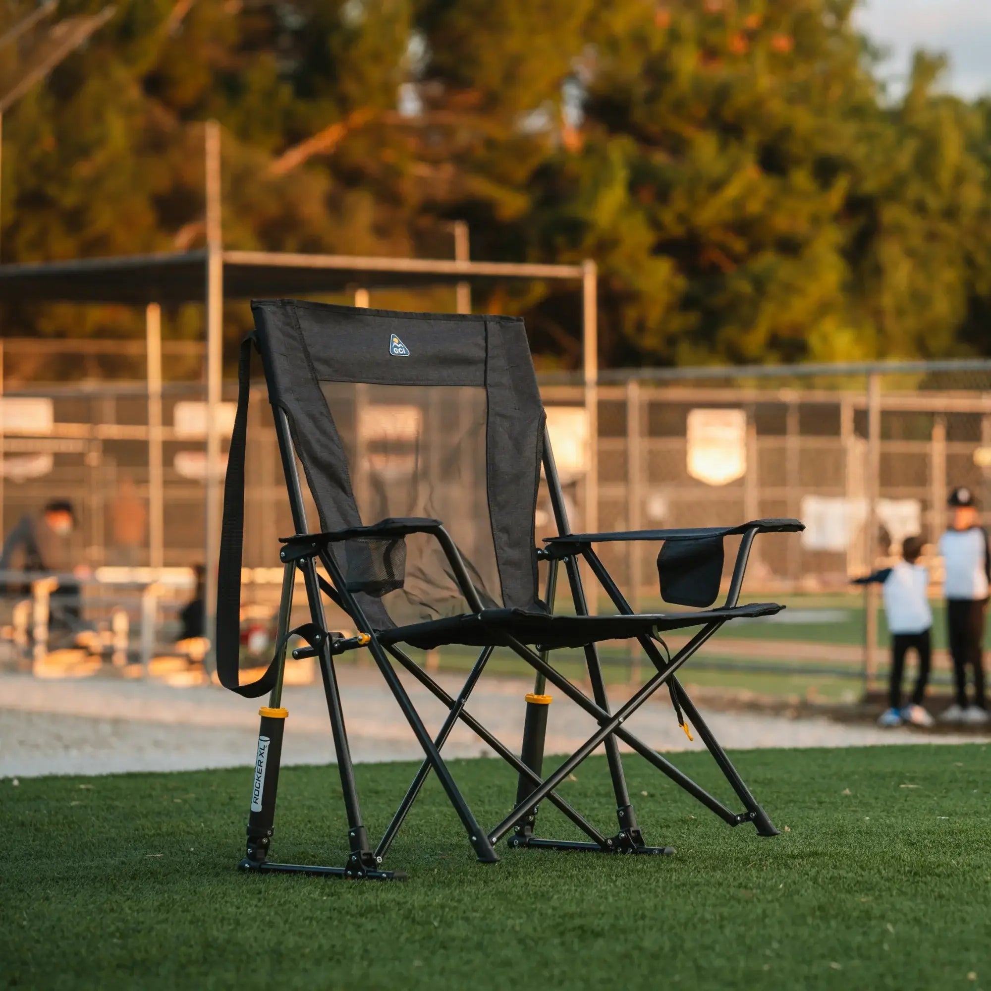 Heavy-Duty Freestyle Comfort Pro Rocker XL - Choice 107 - RoadTrip Rocker Smooth Motion Camp Chair Detail