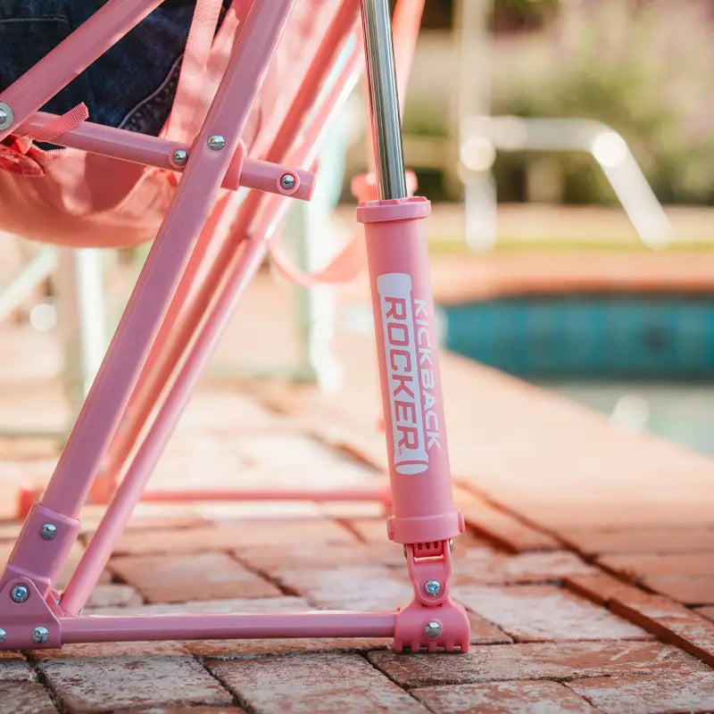 Luxury Camp Kickback Rocker - Choice 345 - Freestyle Rocker Portable Outdoor Folding Chair Detail
