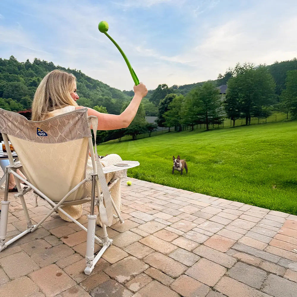 Luxury Camp Kickback Rocker - Choice 345 - Freestyle Rocker Portable Outdoor Folding Chair Detail