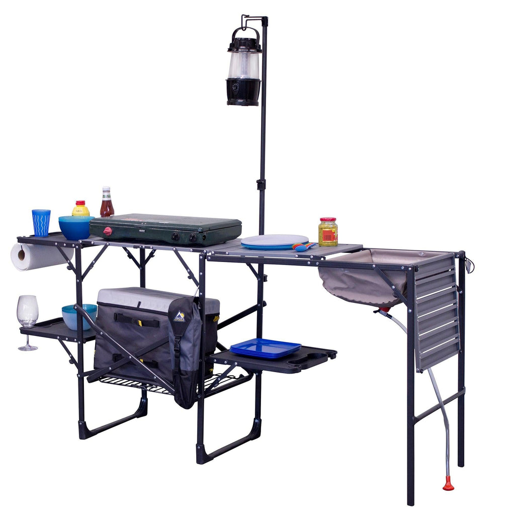 Compact Grilling Master Cook Station - Choice 171 - Portable Compact BBQ Grilling Tool Set Detail