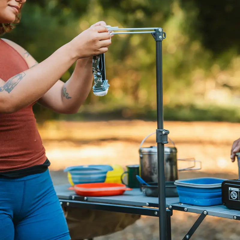 Compact Grilling Master Cook Station - Choice 171 - Portable Compact BBQ Grilling Tool Set Detail