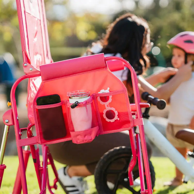 Patented Spring-Action Stowaway Rocker - Choice 794 - RoadTrip Rocker Smooth Motion Camp Chair Detail