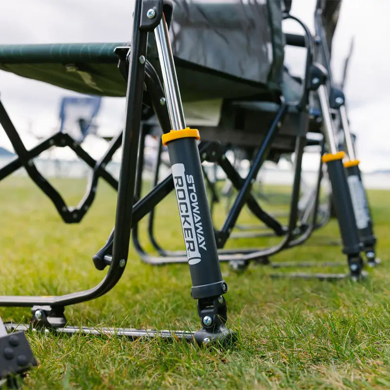 Patented Spring-Action Stowaway Rocker - Choice 794 - RoadTrip Rocker Smooth Motion Camp Chair Detail