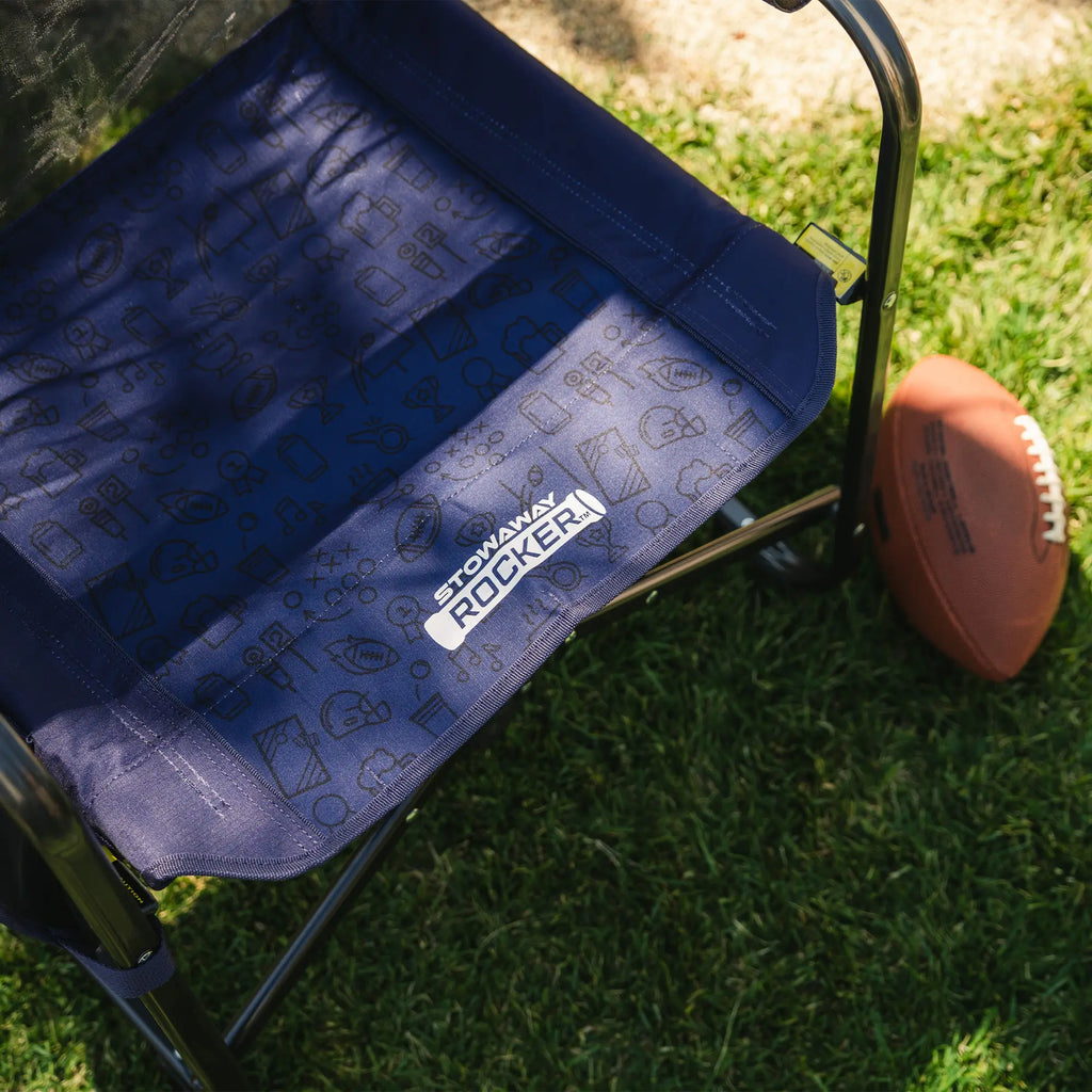 Patented Spring-Action Stowaway Rocker - Choice 794 - RoadTrip Rocker Smooth Motion Camp Chair Detail