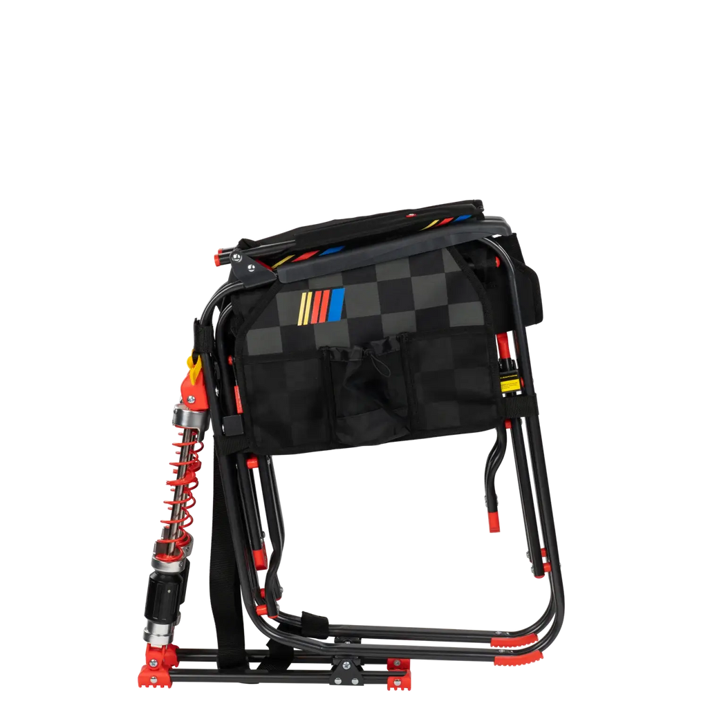Premium All-Weather Adjustable Rocker - NASCAR - Choice 899 - RoadTrip Rocker Smooth Motion Camp Chair Detail