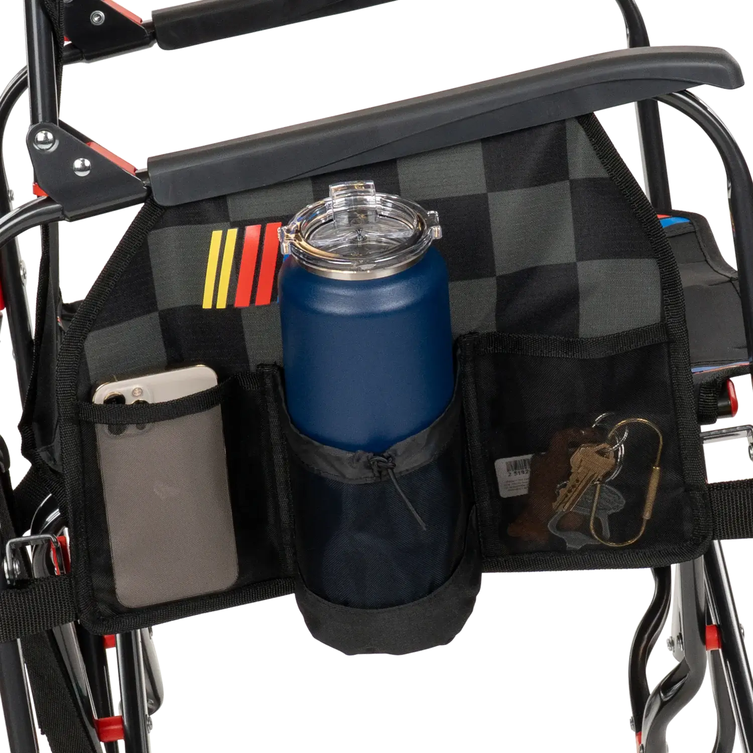 Premium All-Weather Adjustable Rocker - NASCAR - Choice 899 - RoadTrip Rocker Smooth Motion Camp Chair Detail