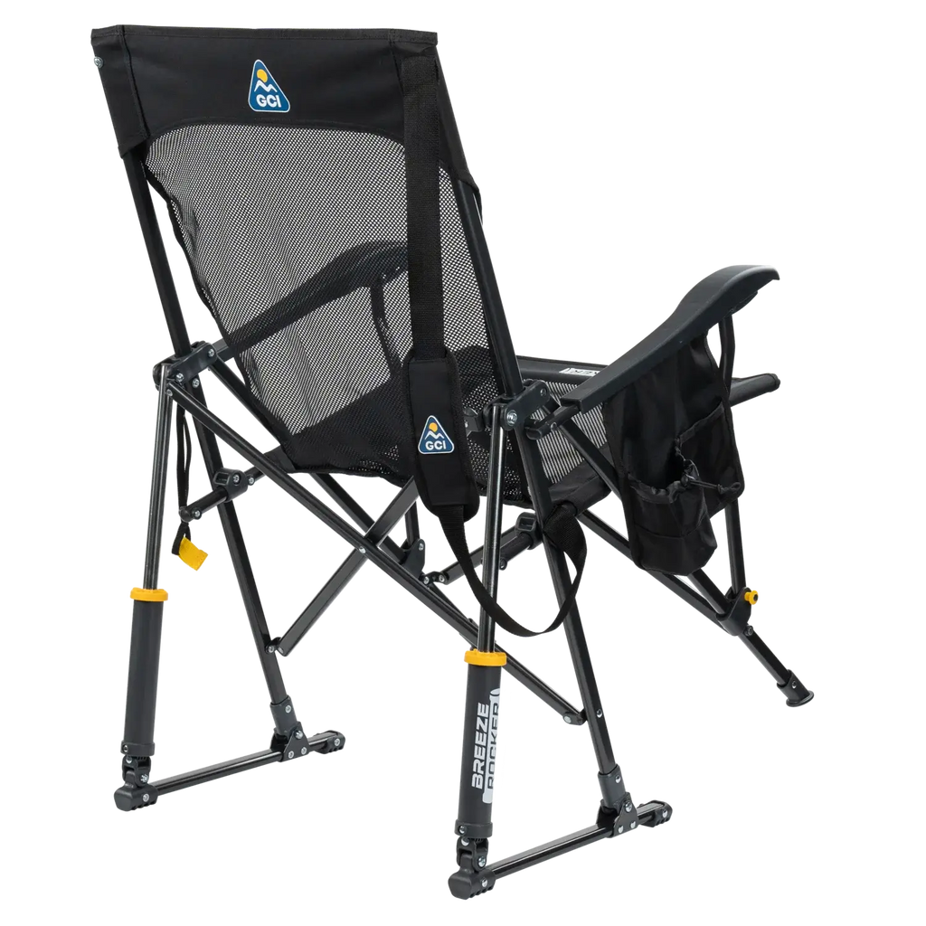 Luxury Camp BreezeRocker - Choice 504 - Freestyle Rocker Portable Outdoor Folding Chair Detail