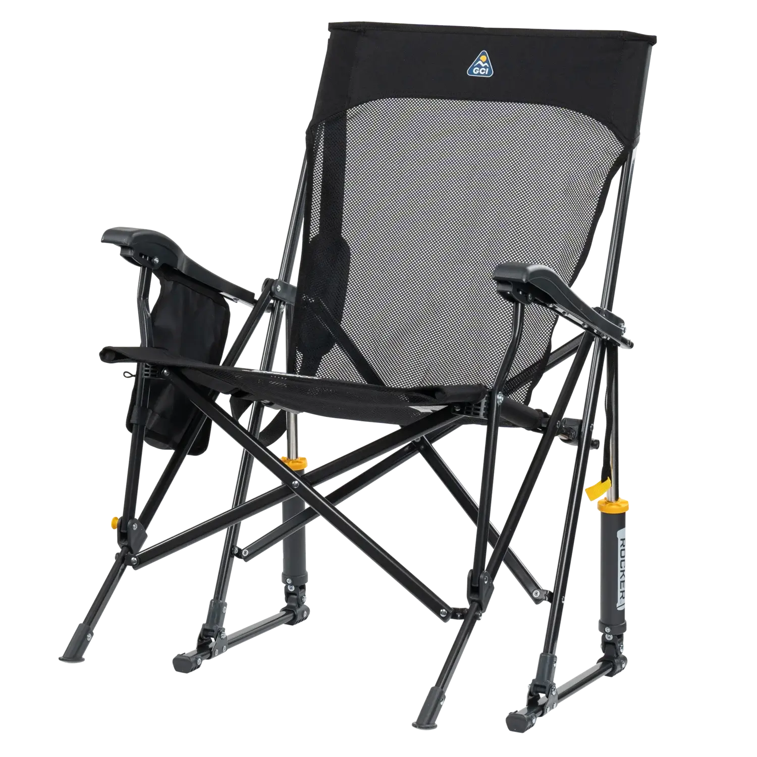 Luxury Camp BreezeRocker - Choice 504 - Freestyle Rocker Portable Outdoor Folding Chair Detail