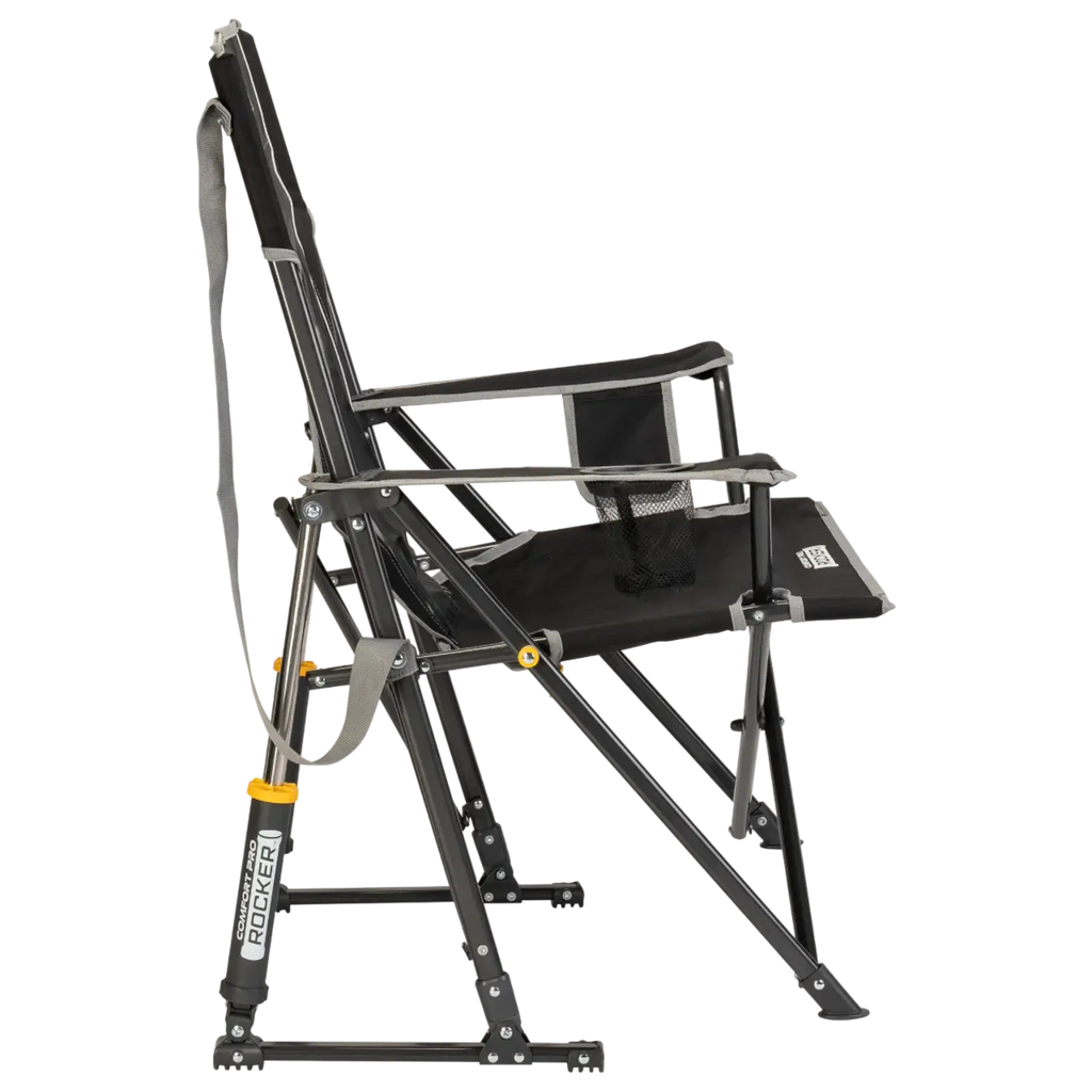 Smooth Motion Comfort Pro Rocker - Choice 375 - Freestyle Rocker Portable Outdoor Folding Chair Detail