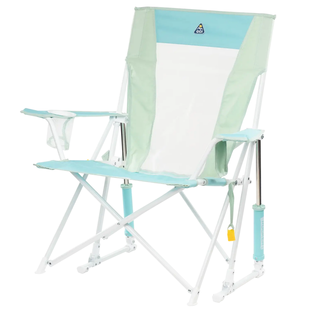 Smooth Motion Comfort Pro Rocker - Choice 375 - Freestyle Rocker Portable Outdoor Folding Chair Detail
