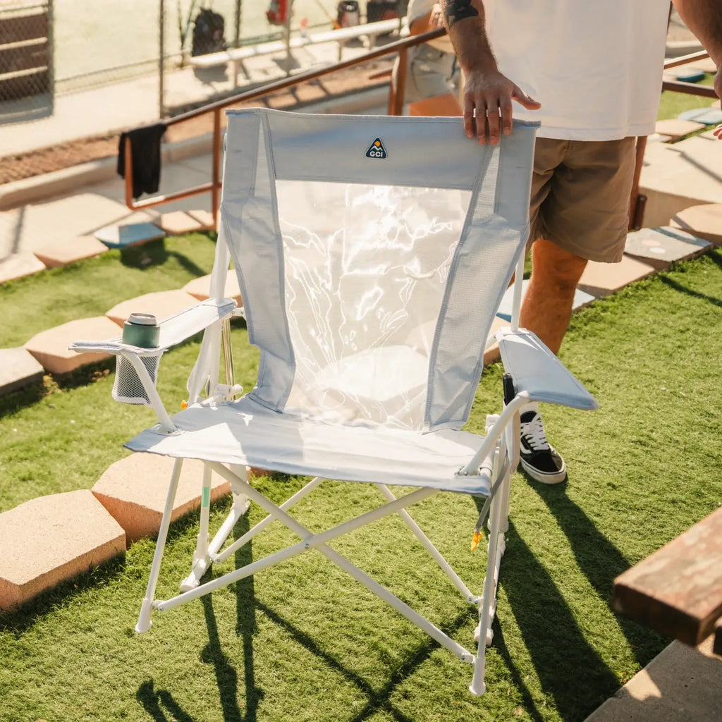 Heavy-Duty Freestyle Comfort Pro Rocker XL - Choice 107 - RoadTrip Rocker Smooth Motion Camp Chair Detail