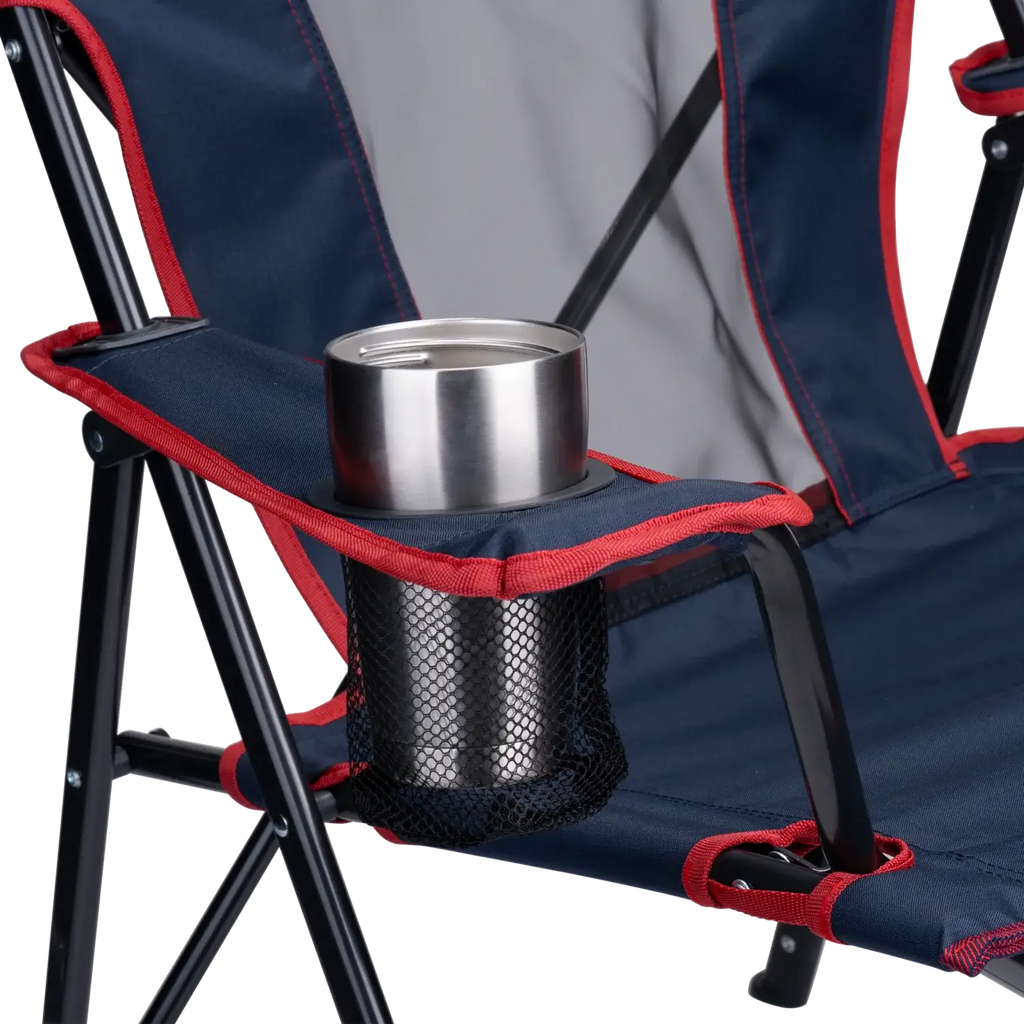 Ultra-Compact Comfort Quad Chair - Choice 989 - Space-Saving Micro-Folding Chair for Backpacking Detail