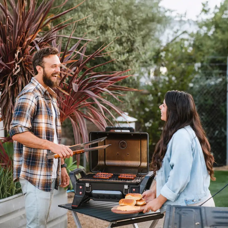 Multi-Functional Cook Compact Camp Table 25 - Choice 214 - Master Outdoor Kitchen Station for Tailgating & BBQ Detail
