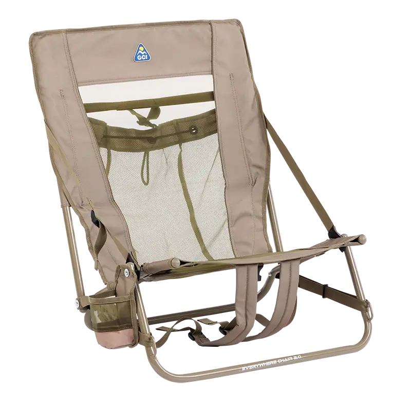 Backpack Travel Everywhere Chair 2 - Choice 656 - Rust-Resistant Aluminum Sand-Friendly Lounge Chair - Aged Fatigue