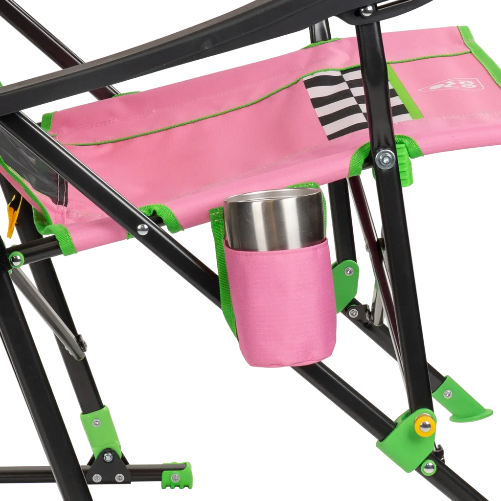 Heavy-Duty Freestyle RoadTrip Rocker - NASCAR For Her - Choice 560 - RoadTrip Rocker Smooth Motion Camp Chair Detail