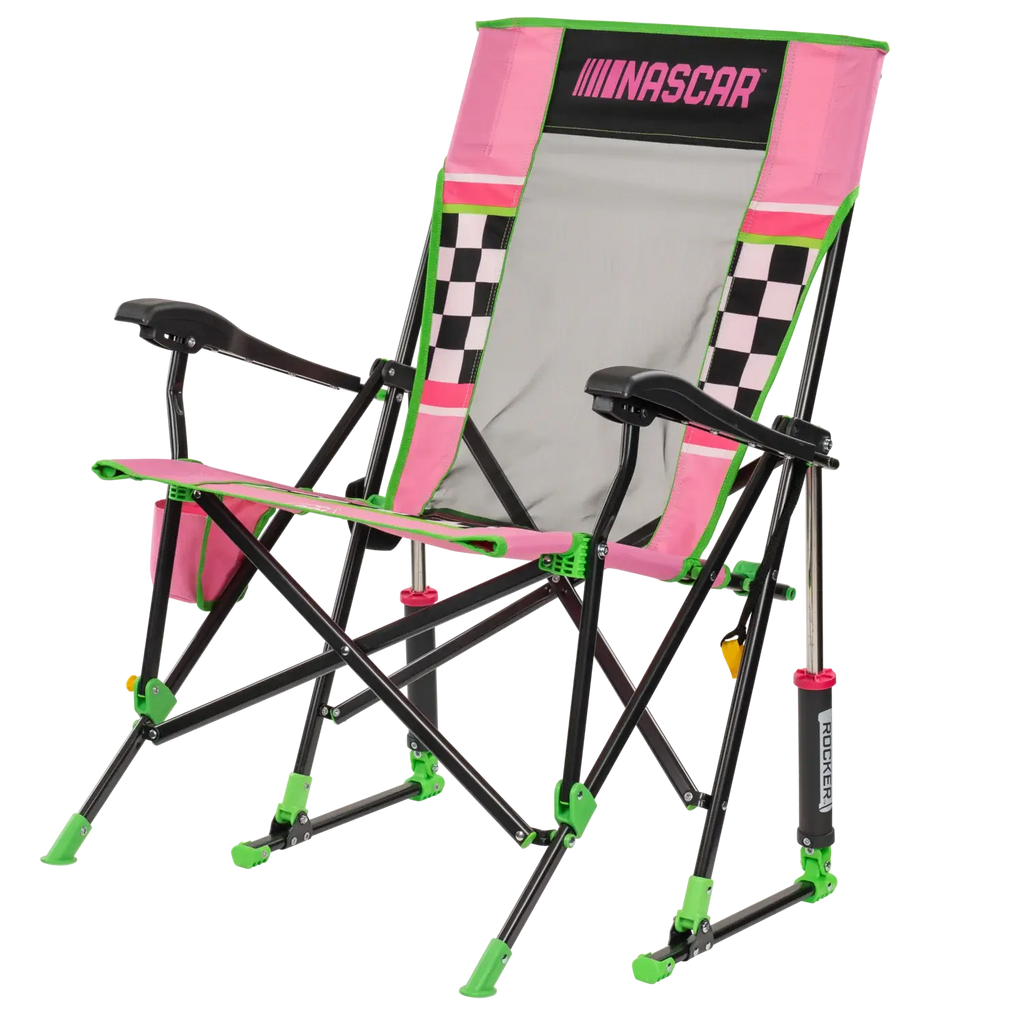 Heavy-Duty Freestyle RoadTrip Rocker - NASCAR For Her - Choice 560 - RoadTrip Rocker Smooth Motion Camp Chair Detail