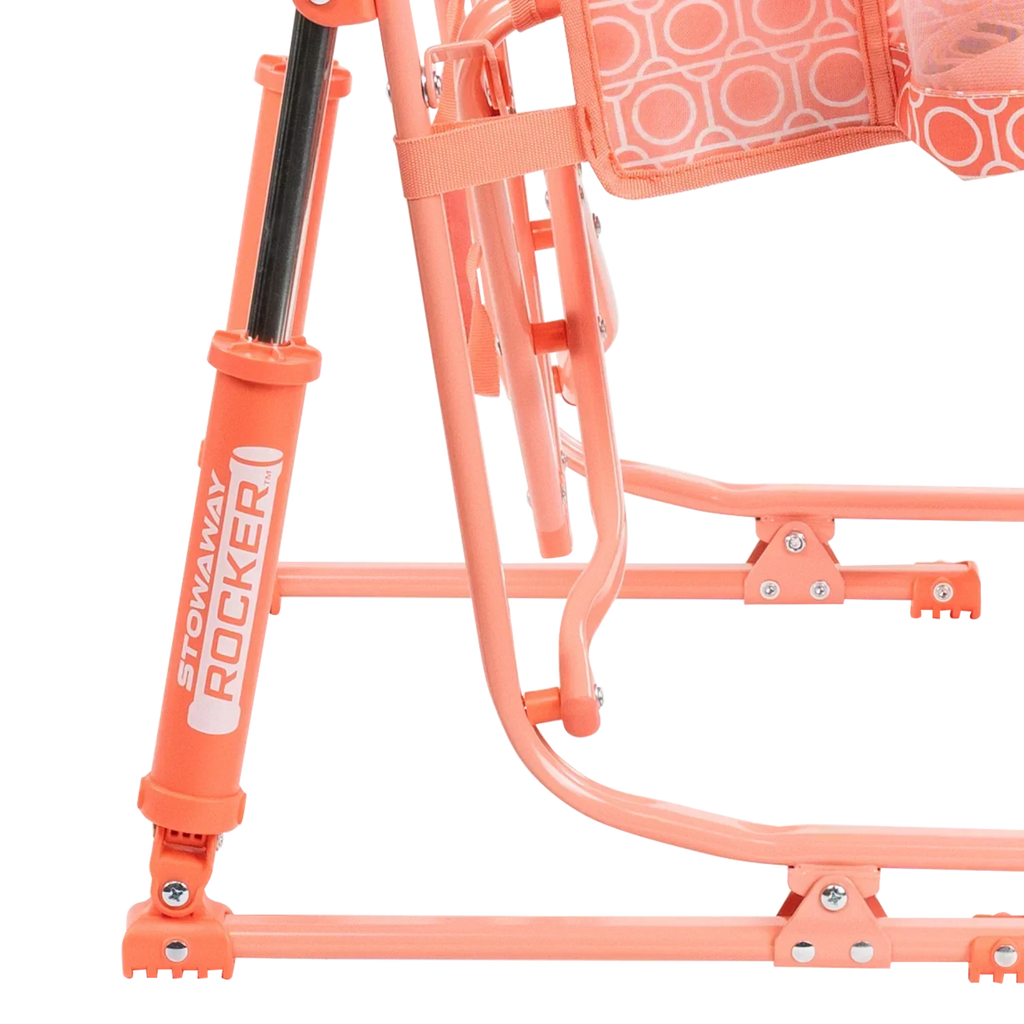 Patented Spring-Action Stowaway Rocker - Choice 794 - RoadTrip Rocker Smooth Motion Camp Chair Detail