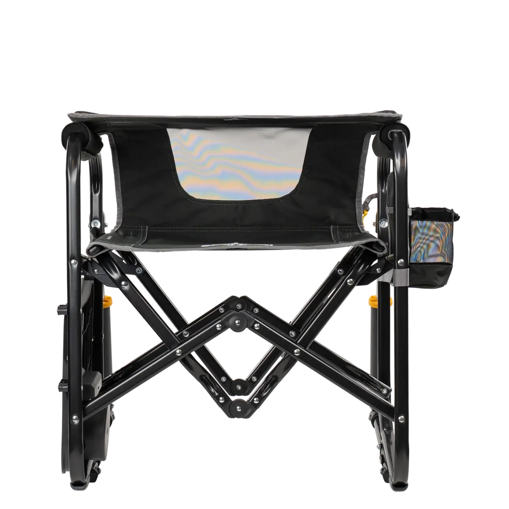Luxury Camp Stowaway Rocker with Side Table - Choice 253 - RoadTrip Rocker Smooth Motion Camp Chair Detail