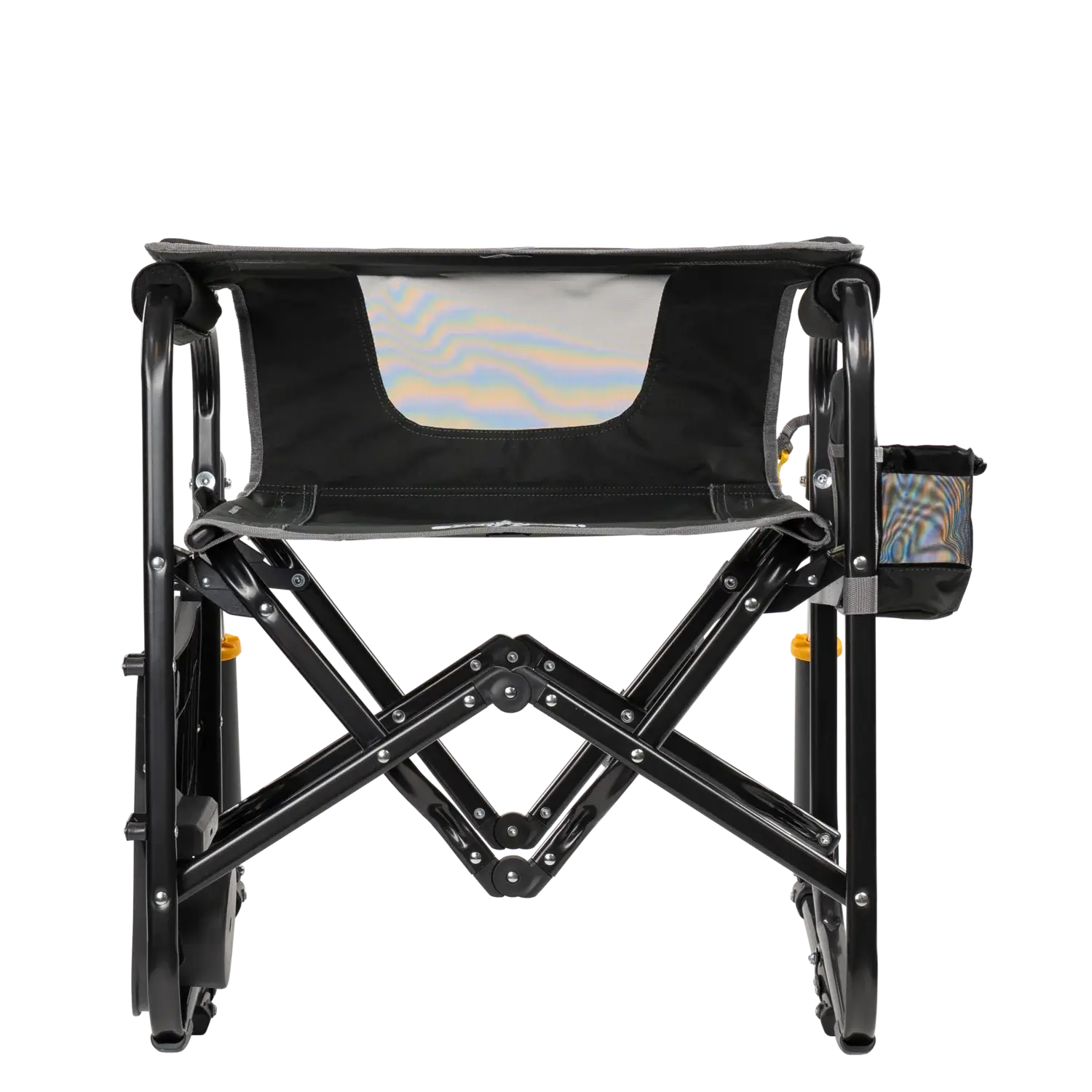 Luxury Camp Stowaway Rocker with Side Table - Choice 253 - RoadTrip Rocker Smooth Motion Camp Chair Detail