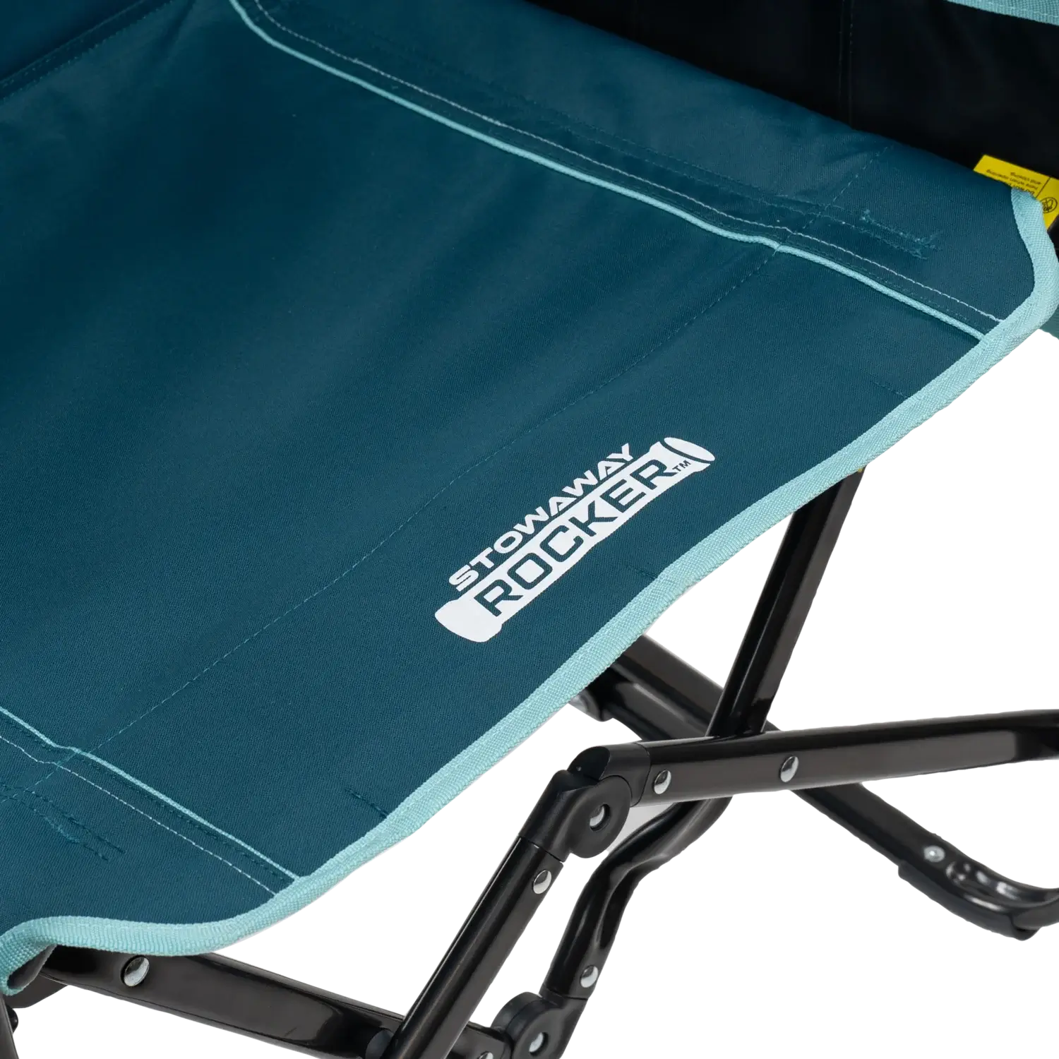 Luxury Camp Stowaway Rocker with Side Table - Choice 253 - RoadTrip Rocker Smooth Motion Camp Chair Detail
