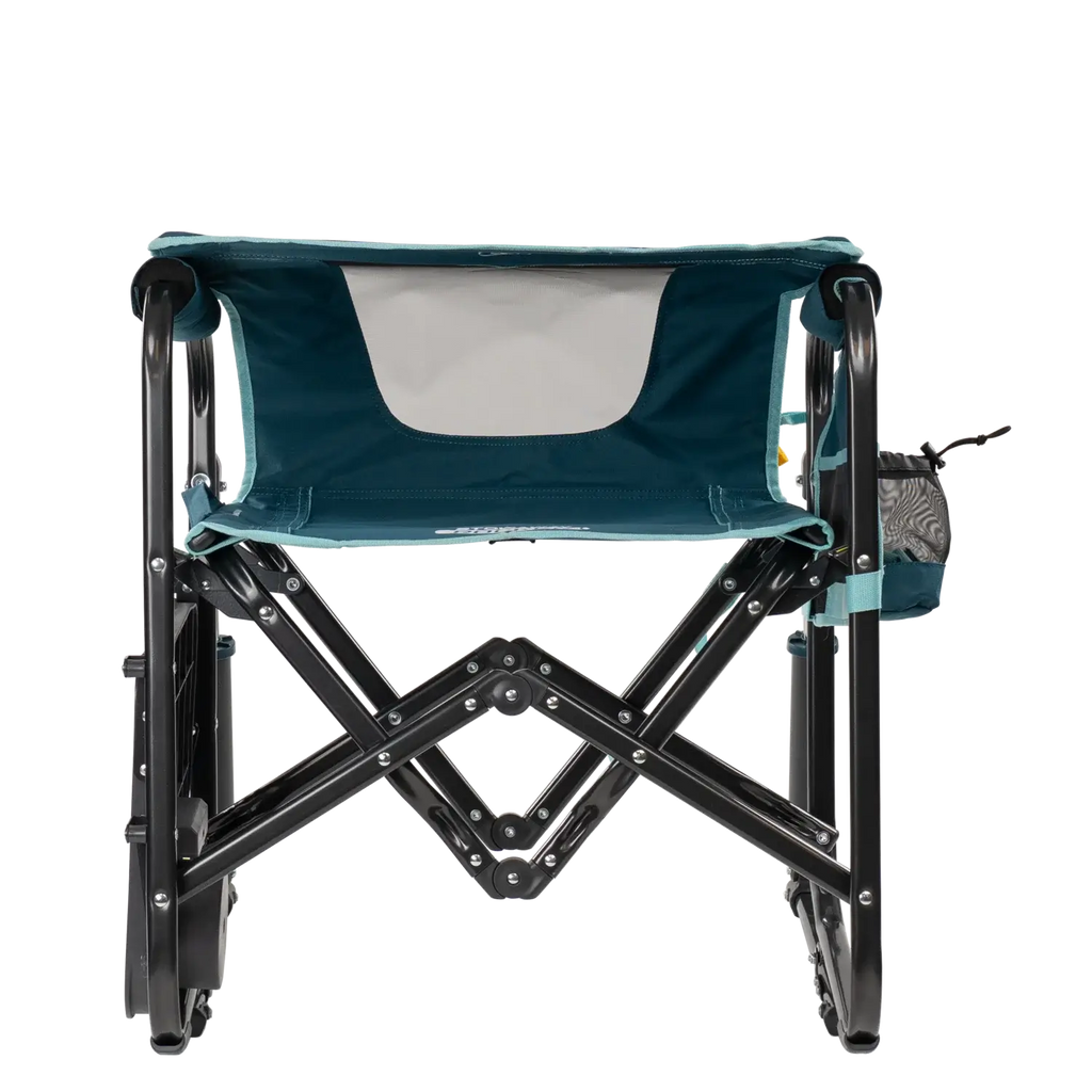 Luxury Camp Stowaway Rocker with Side Table - Choice 253 - RoadTrip Rocker Smooth Motion Camp Chair Detail