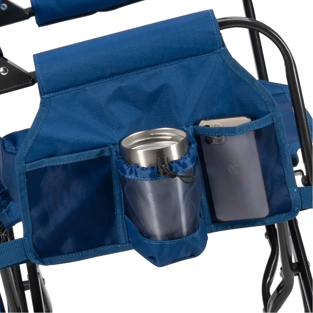 Patented Spring-Action Stowaway Rocker - Choice 794 - RoadTrip Rocker Smooth Motion Camp Chair Detail