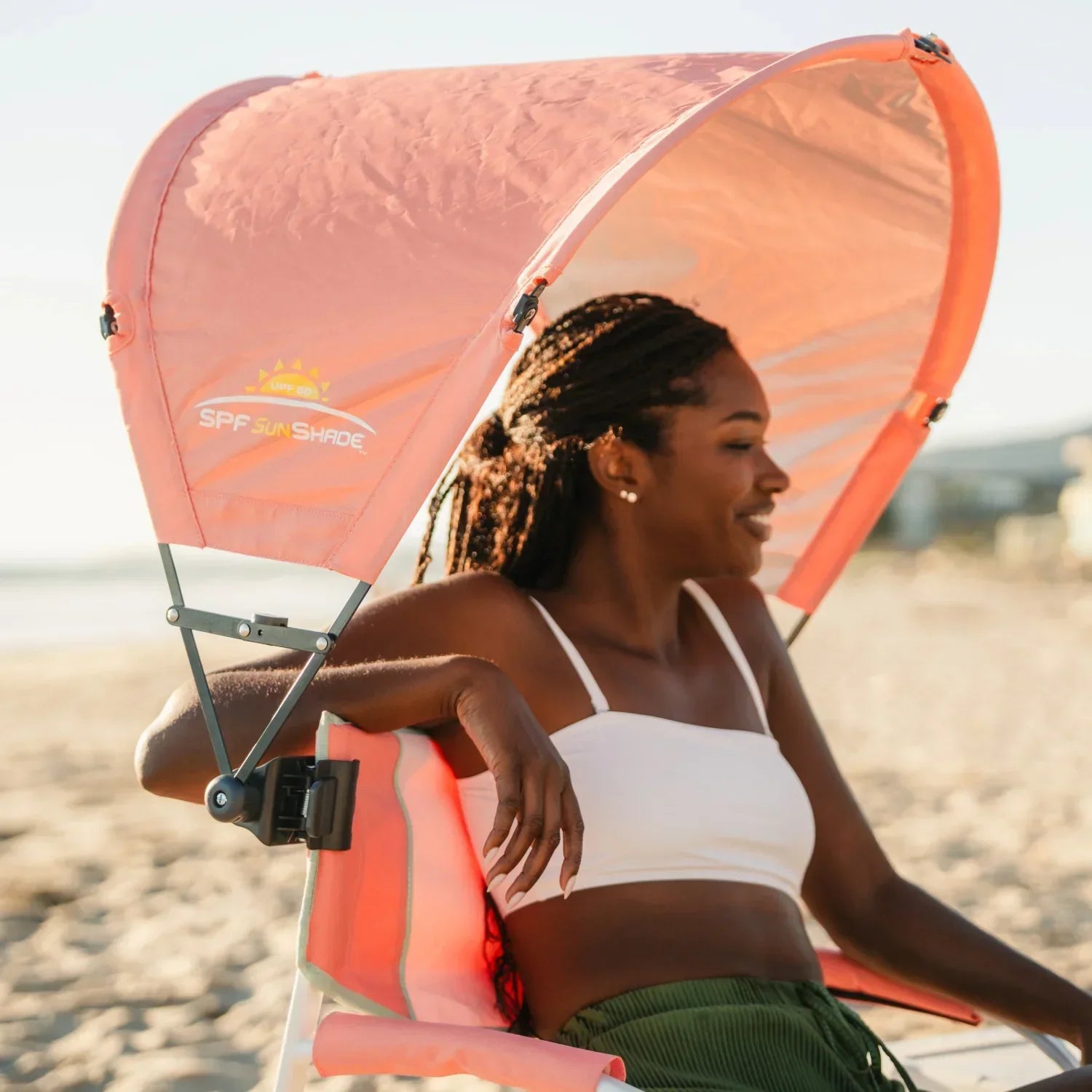 UV-Protection SunShade Accessory - Choice 361 - SunShade Canopy for Beach & Camping Detail