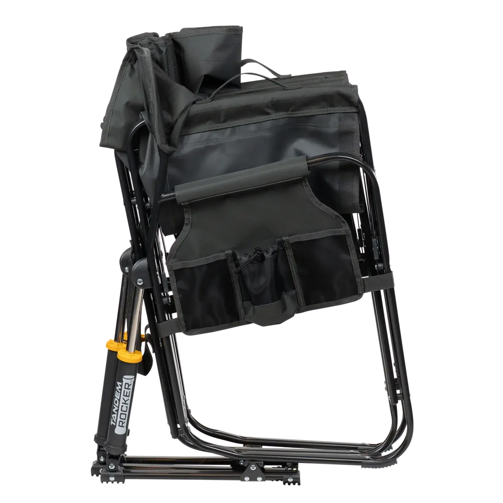 Patented Spring-Action Tandem Rocker - Choice 227 - Freestyle Rocker Portable Outdoor Folding Chair Detail
